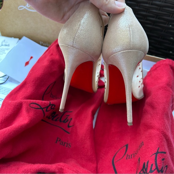 Follies Strass Christian Louboutin 100mm pumps - Picture 8 of 12